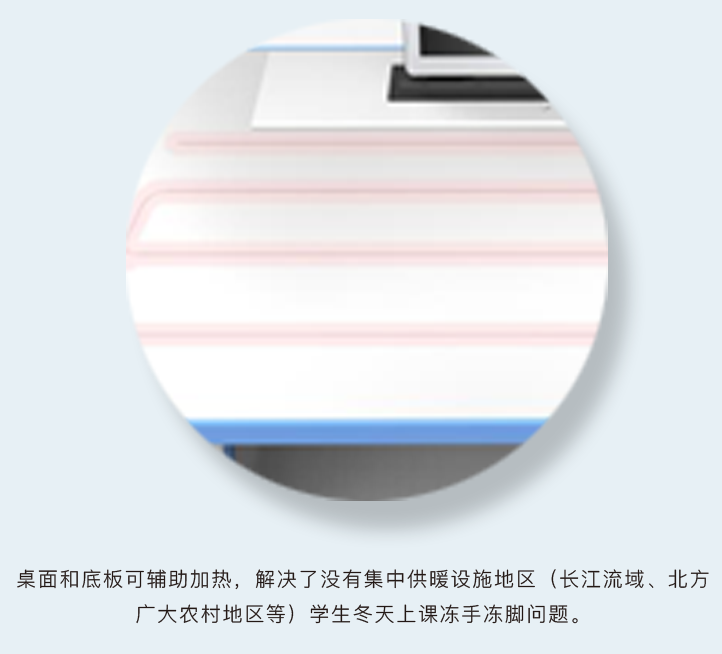 Ai智慧课堂-暖手暖脚功能